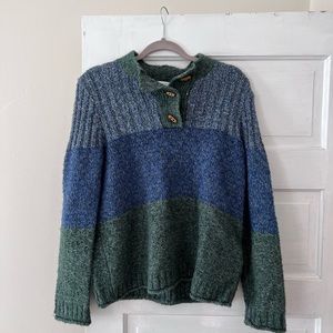 Knit button sweater - Christopher & Banks